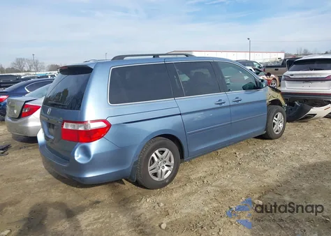 2007 Honda Odyssey Ex-L from USA, damaged, VIN 5FNRL38757B086273
